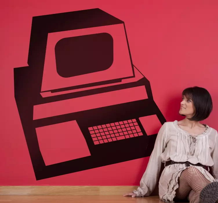 Nalepka za stene osemdesetih let - TenStickers