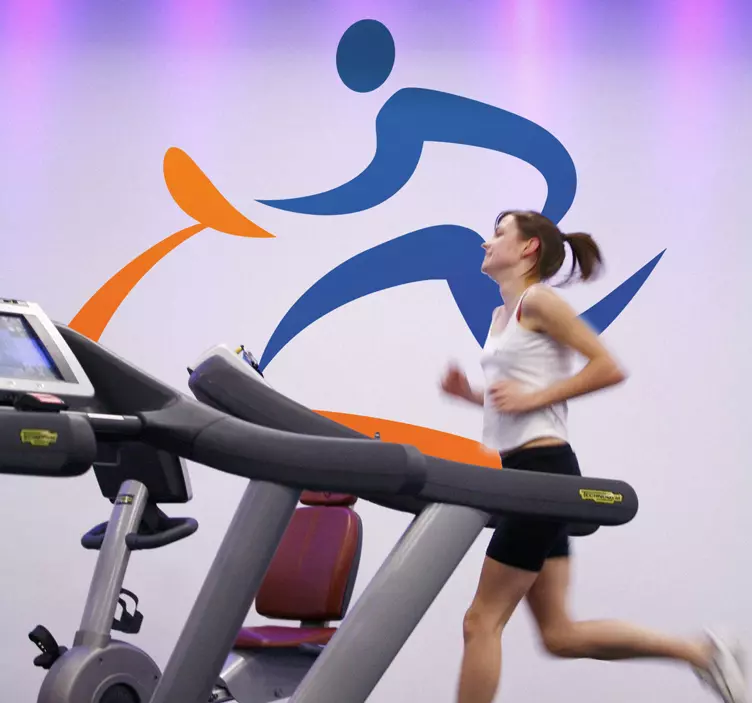 Nalepka za stene športne ikone - TenStickers