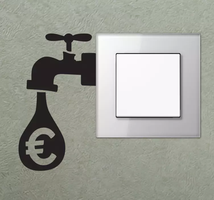 Nalepka za steno denarja - TenStickers