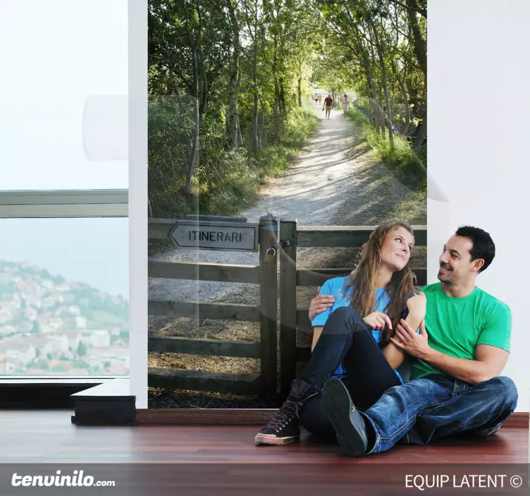 Nalepka za steno pešpoti - TenStickers