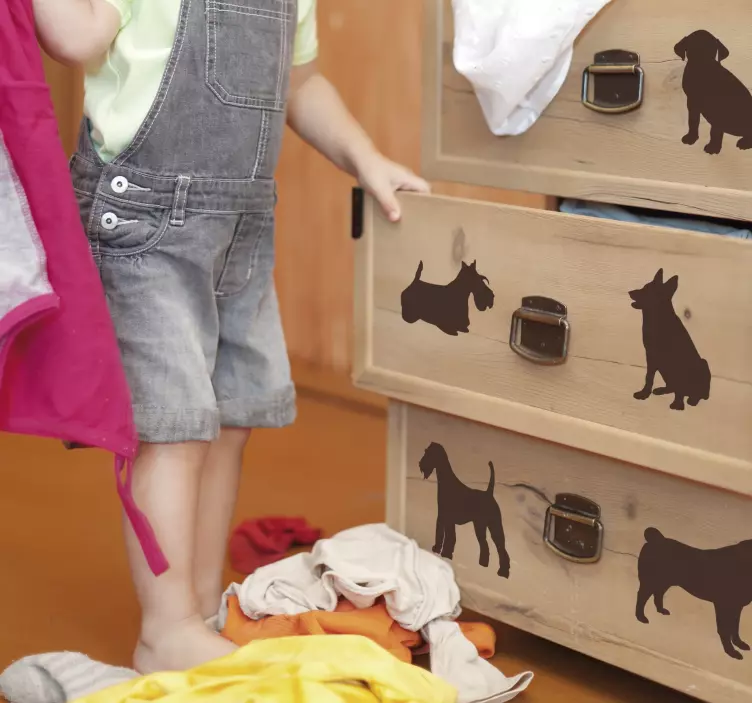 Nalepka za pohištvo omaro - TenStickers