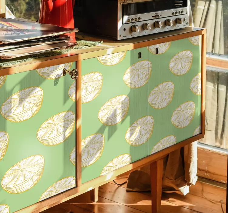 Nalepka živali z motivom limoninega rezine - TenStickers