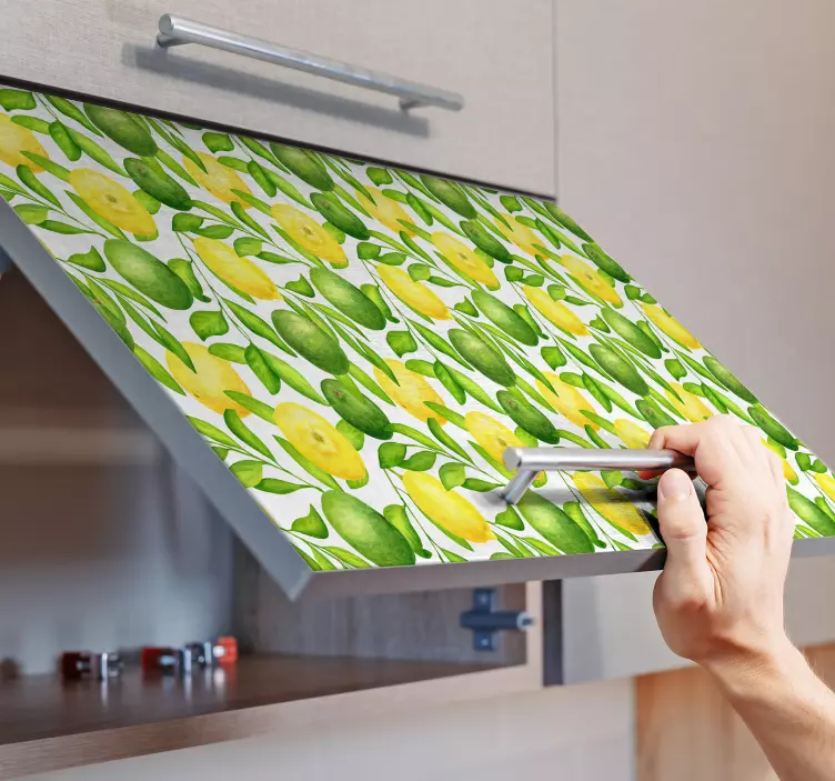 Nalepka za pohištvo limone in limete - TenStickers