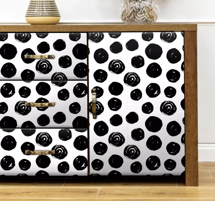 Nalepka za pohištvo s čopičem - TenStickers