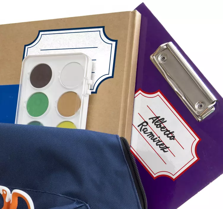 Nalepke za šolske potrebščine izobraževalne nalepke - TenStickers