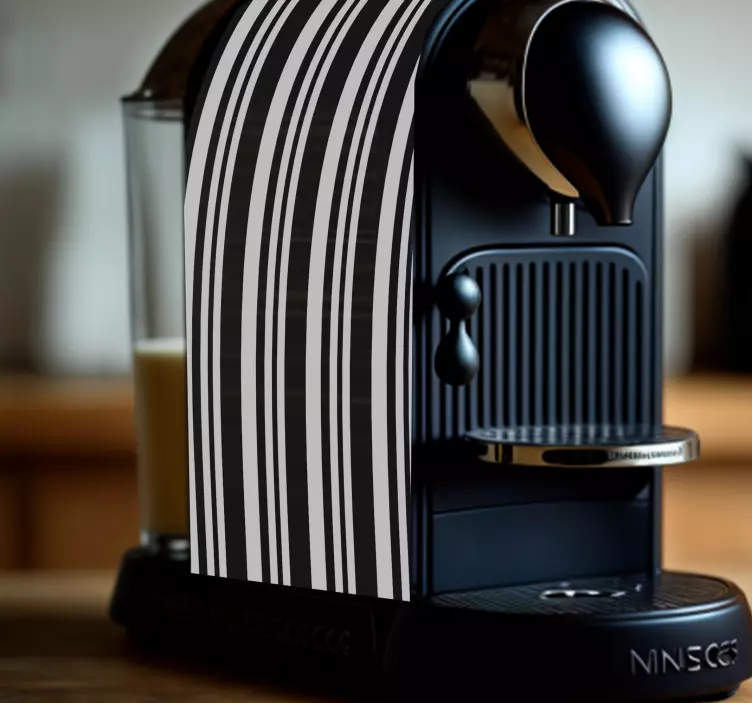 Navpične črte nalepka za električne aparate - TenStickers