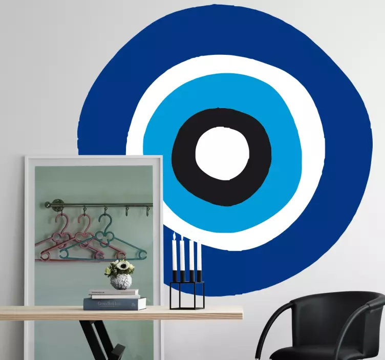 Nazar amulet wall decal - TenStickers