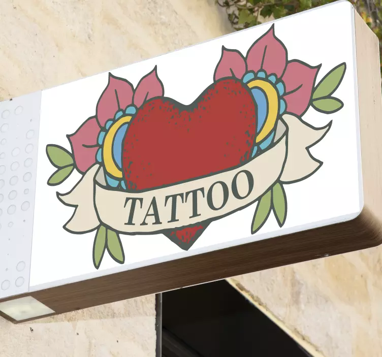 Nalepka za umetniško steno iz neonskih tatoo - TenStickers