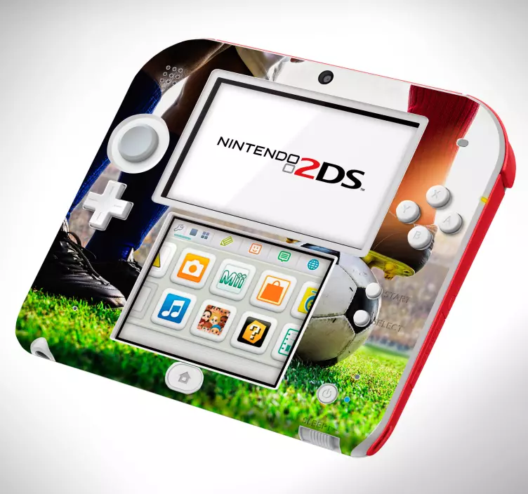 Nogometni stadion (3ds xl) nintendo decal - TenStickers