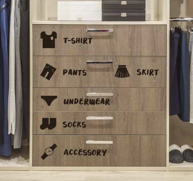 Nalepka za omaro pohištva - TenStickers