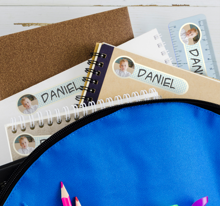 Osebno imensko oznako prilagodljiva nalepka - TenStickers