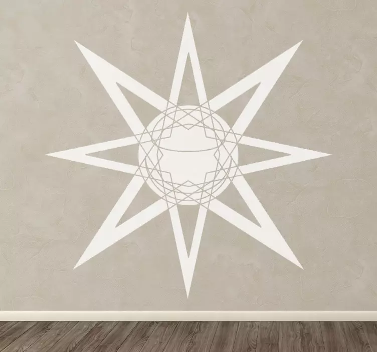 Osvetlitev zvezda nalepke - TenStickers