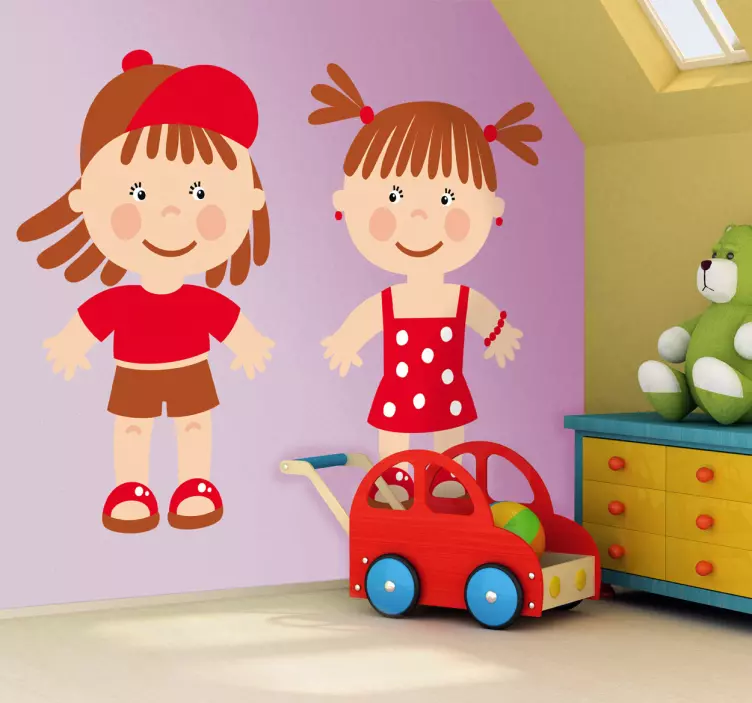 Otroške nalepke malčki - TenStickers