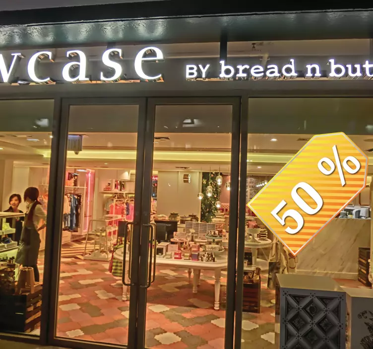 Oznaka za prodajo po meri nalepka za razprodajo - TenStickers