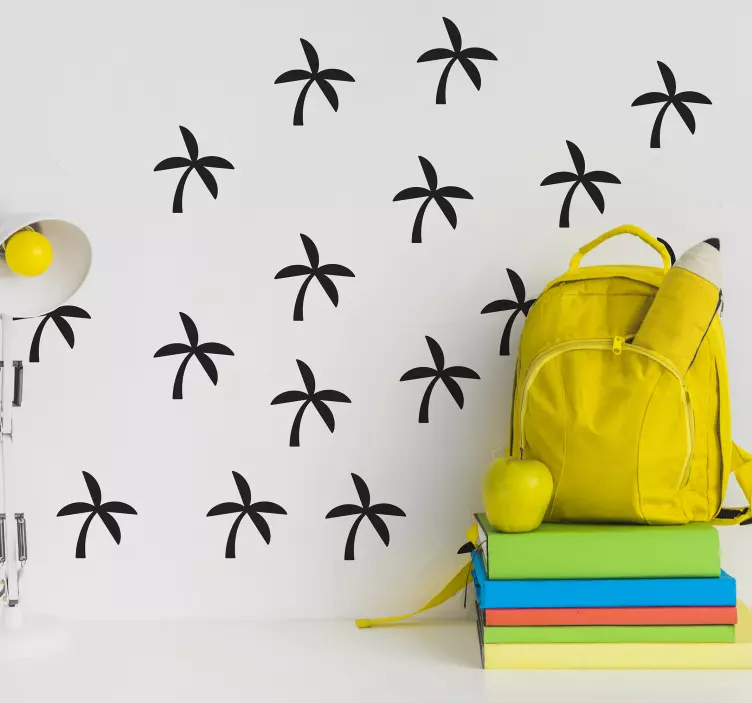 Palm tree concept dekorativna nalepka - TenStickers