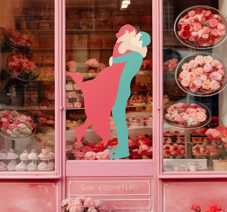 Par nalepk poljubljanje - TenStickers