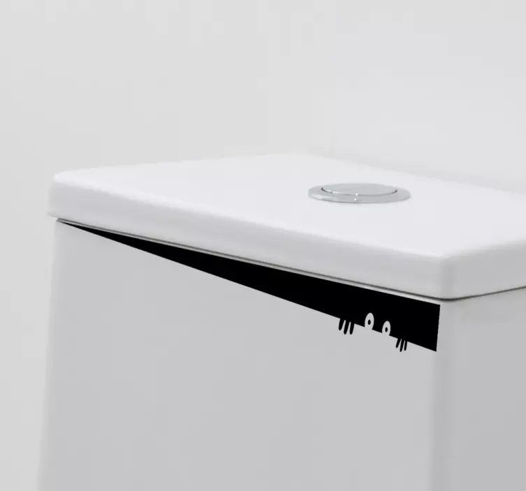 Pokukajte na stensko nalepko za kopalnico wc - TenStickers