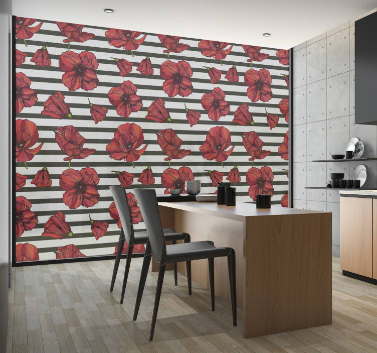 Nalepka oken rastlin maka - TenStickers