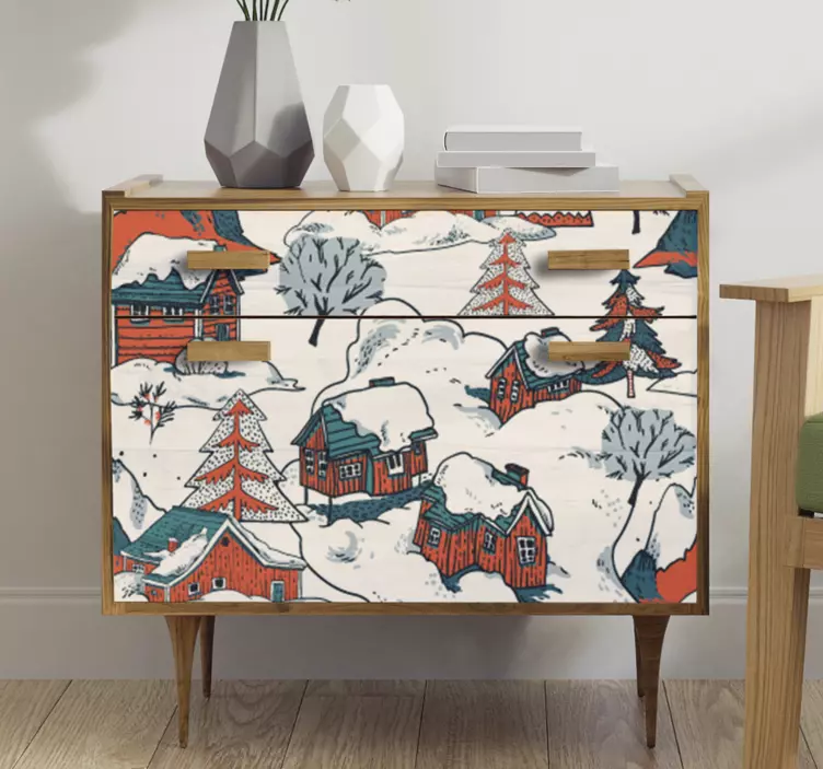 Nalepka s poljsko-gorskim pohištvom - TenStickers