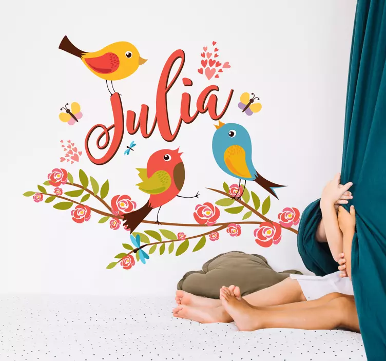 Spomladanska ilustracija nalepke - TenStickers