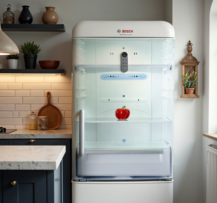 Prazne police nalepka za hladilnik - TenStickers