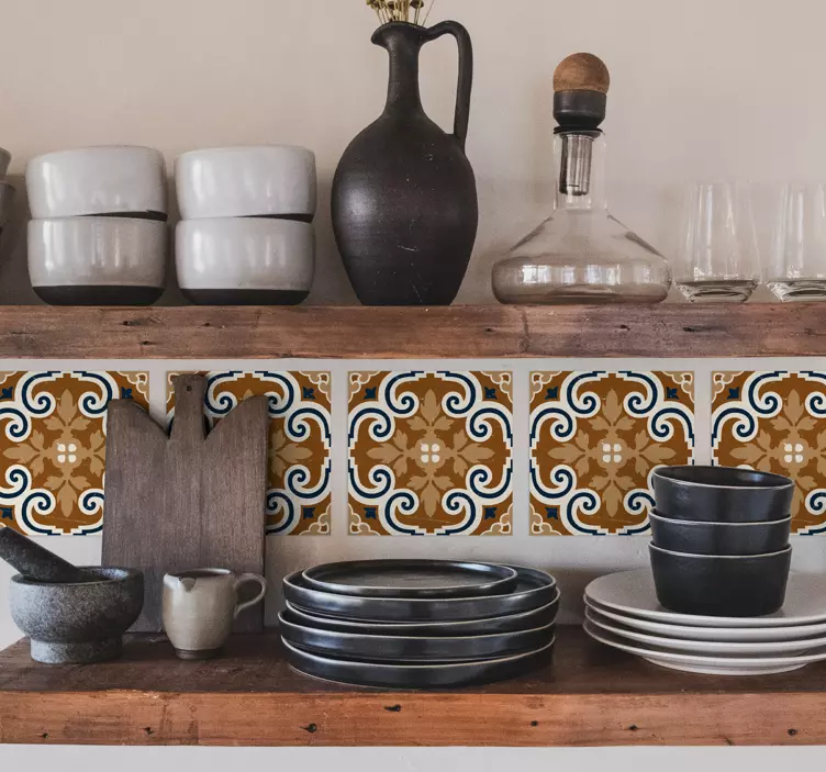 Nalepka za ploščice v slogu cementa - TenStickers