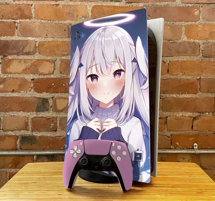 Nalepke za anime dekle playstation 5 - TenStickers