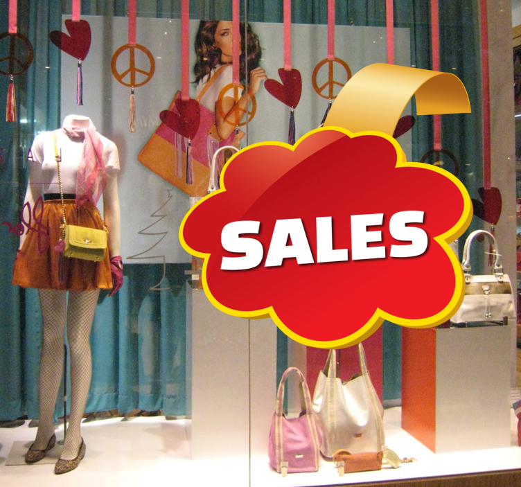 Prilagodljiva prodajna ponudba nalepka - TenStickers