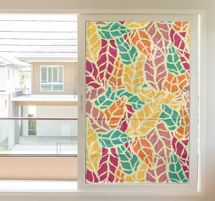 Prosojna nalepka za okno vinila - TenStickers