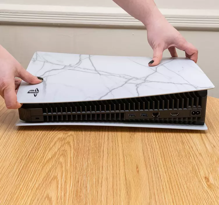 Ps5 originalna marmornata koža - TenStickers