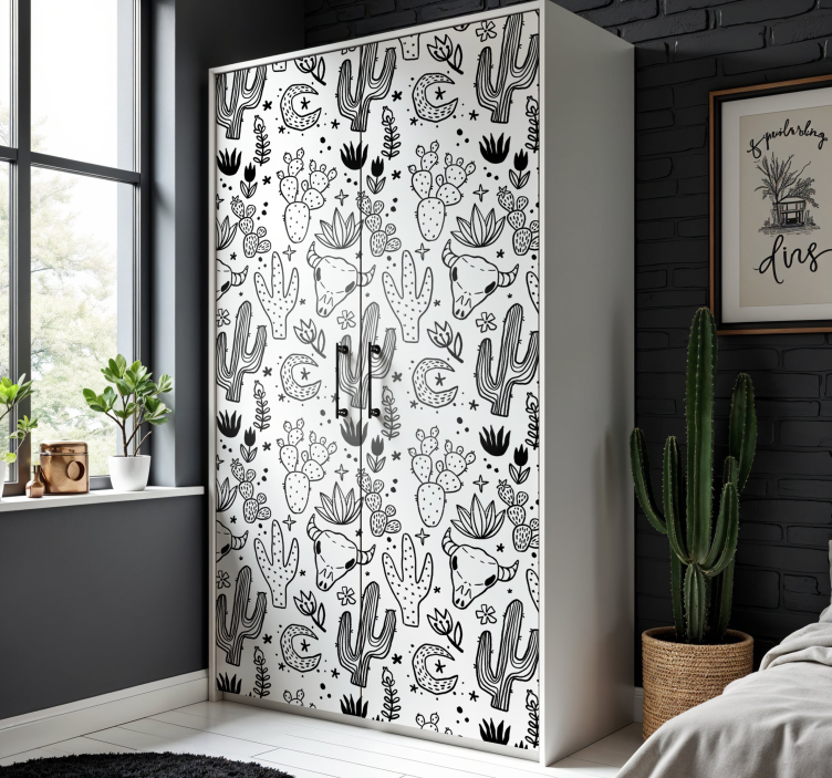 Puščava Nalepka za pohištvo - TenStickers