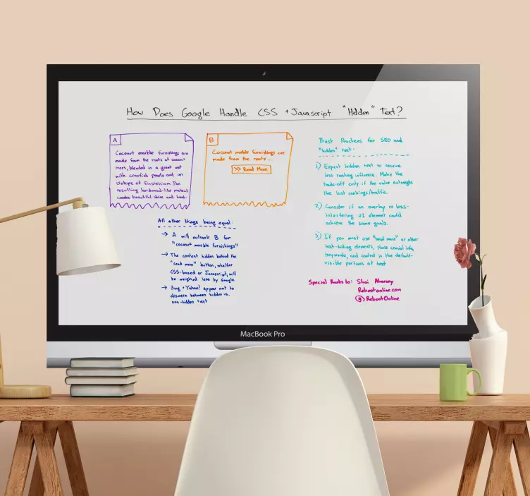 Računalniška tabla poslovne nalepke - TenStickers