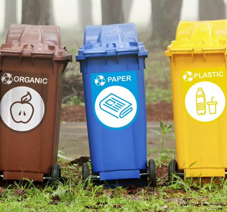 Recikliranje nalepk - TenStickers