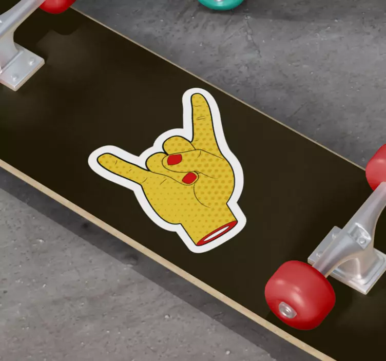 Simbol geste roke nogometna nalepka - TenStickers