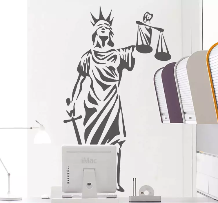 Simbol pravične nalepke - TenStickers