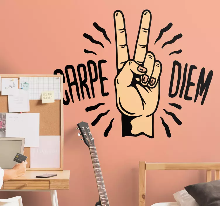 Simbol roke mir nalepka živali - TenStickers