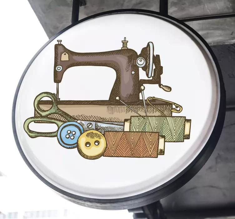 šivalni komplet stenske umetniške nalepke - TenStickers