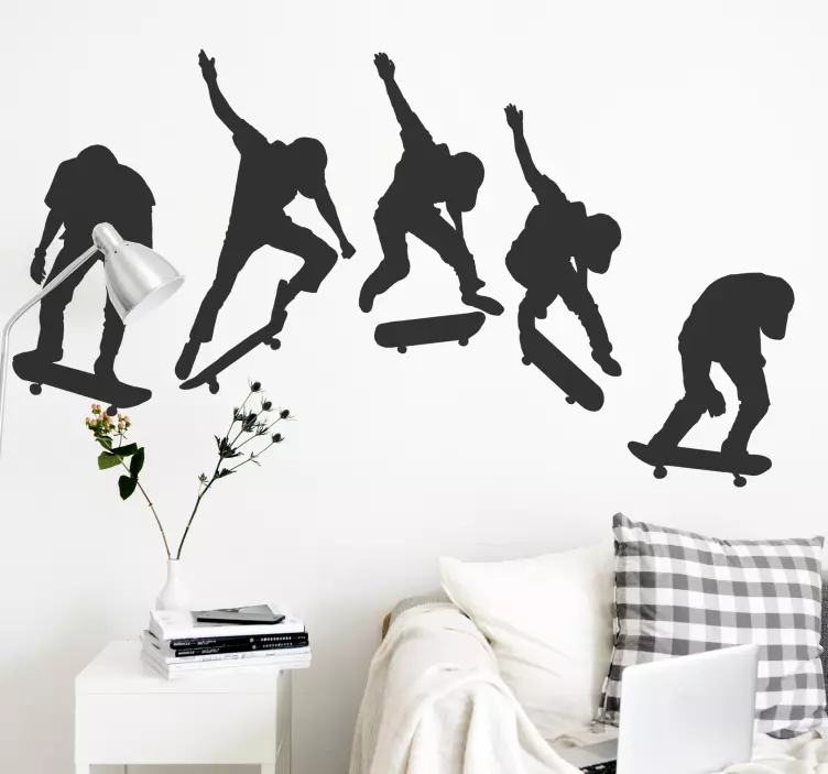 Nalepka za ekstremne športe skate evolution - TenStickers