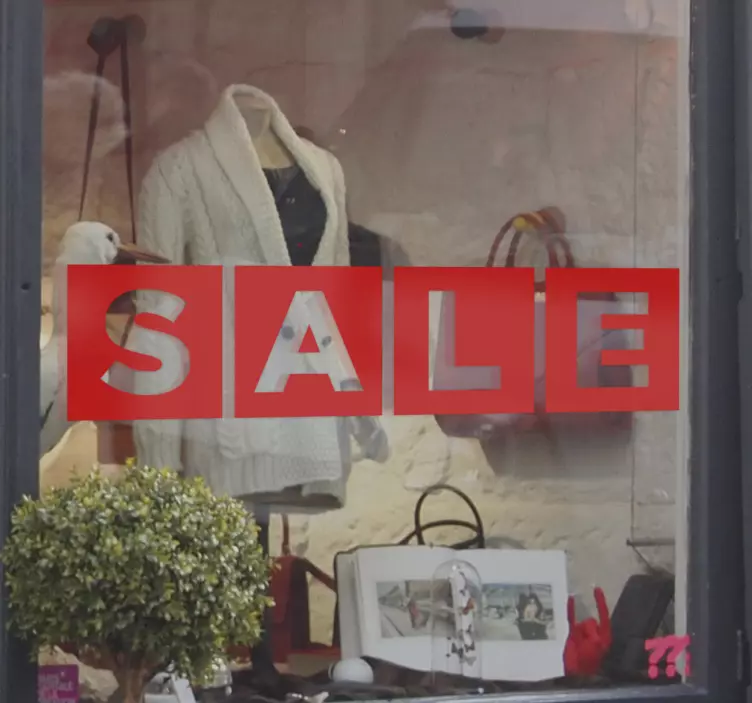 škatle z nalepkami v združenem kraljestvu nalepka za razprodajo - TenStickers