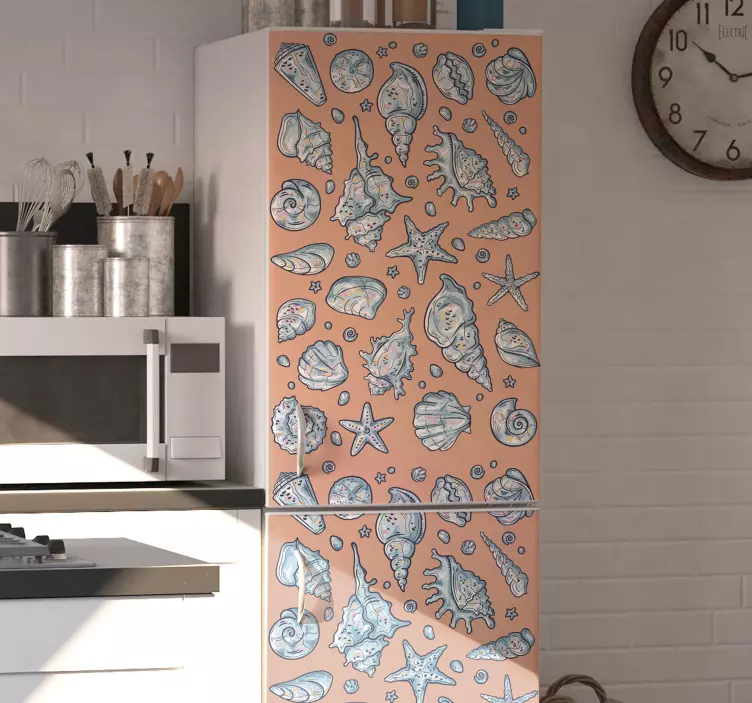 Nalepka za školjke iz školjk - TenStickers