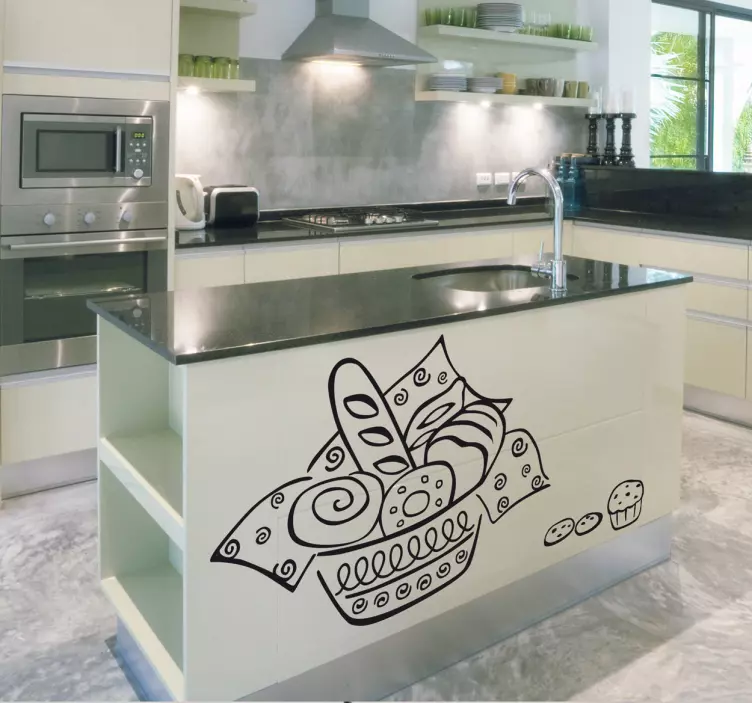 Slaščičarna kuhinjska dekla - TenStickers