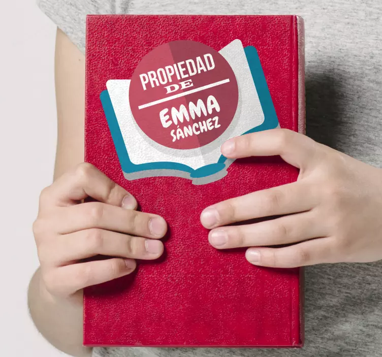 šolske knjige poučna stenska nalepka - TenStickers