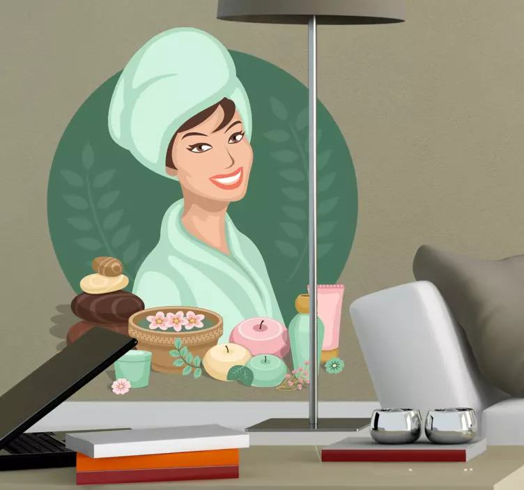 Spa nalepka za oblikovanje spa - TenStickers