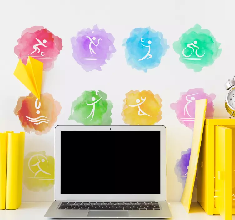 športna nalepka olimpijski šport - TenStickers