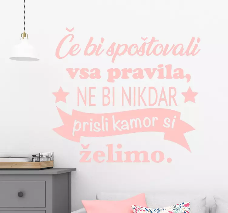 Spoštovati nalepko za citiranje - TenStickers