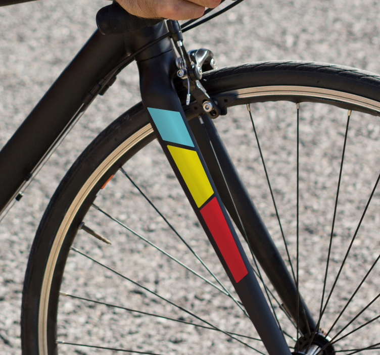 Sprednje vilice za cestno kolo nalepka za kolo - TenStickers