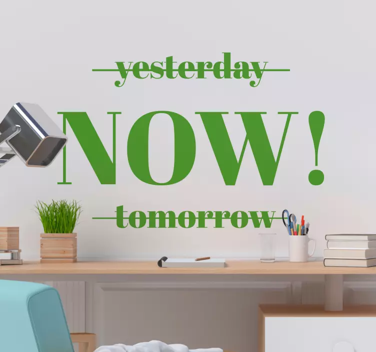 Fraz minimalizem motivacijska stenska nalepka - TenStickers