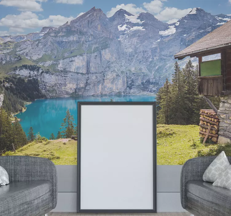 Stenska nalepka gorske krajine - TenStickers