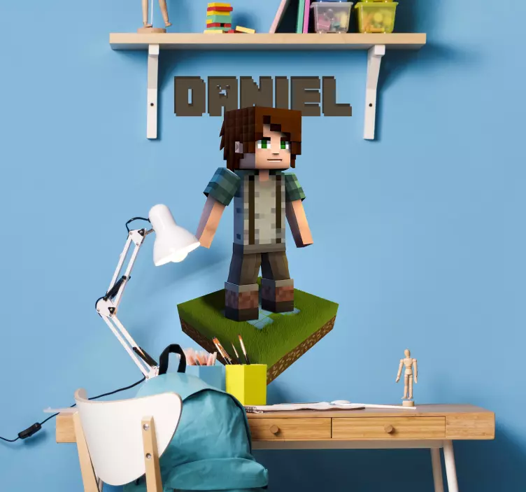 Nalepka za lik video igre - TenStickers