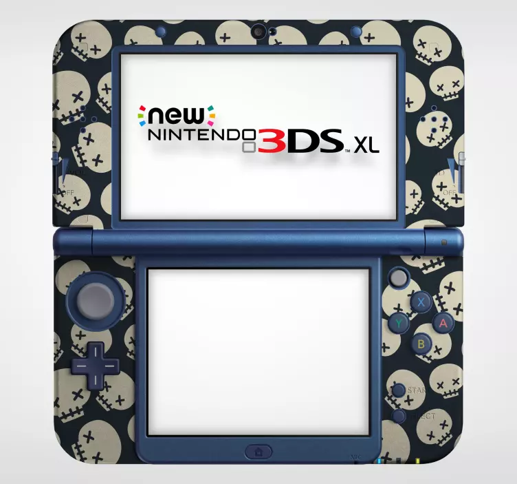 Stylish skull pattern sticker za nintendo naprave živali - TenStickers